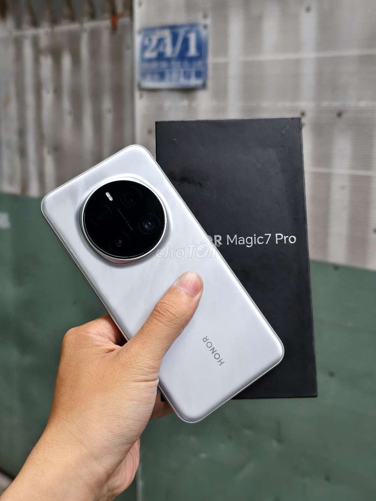 Honor Magic 7 Pro Xám 12/256 fullbox nd. Mua bán Điện thoại tại Quận Gò Vấp Tp Hồ Chí Minh được đăng bởi Thanh Tri hình 1