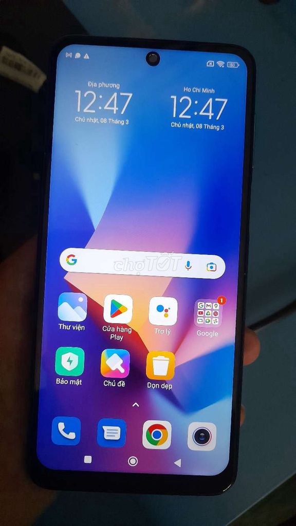 Xiaomi Redmi Note 9S Xanh ngọc. Mua bán Điện thoại tại Quận Bình Thuỷ Cần Thơ được đăng bởi Geto Suguru hình 1