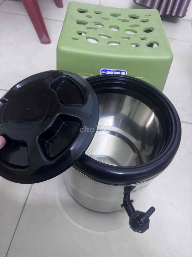 Bình nước Inox 6 lít Bạc mới 100%. Mua bán Nội thất, đồ gia dụng khác tại Huyện Gia Lâm Hà Nội được đăng bởi Hải Đăng hình 1
