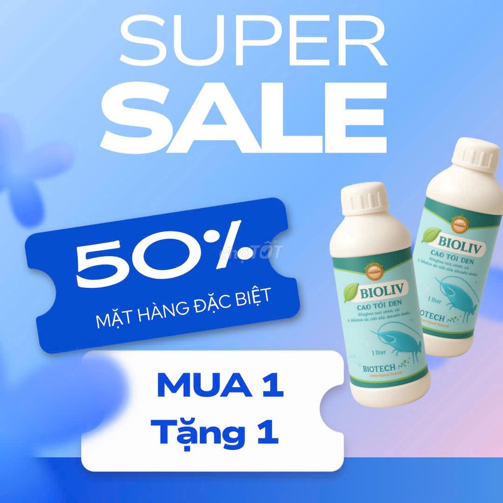 Thuốc thủy sản BIOLIV CAO TỎI ĐEN. Mua bán Đồ chuyên dụng, Giống nuôi trồng tại Huyện Ba Tri Bến Tre được đăng bởi Đại lí Hoa Việt  hình 1