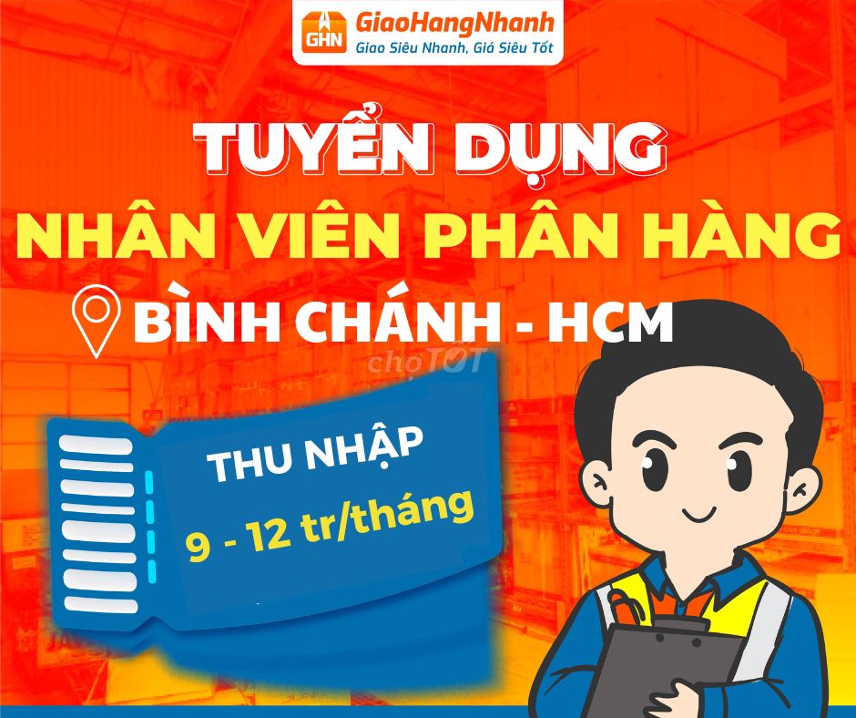 TÂN KIÊN-BÌNH CHÁNH TUYỂN NHÂN VIÊN PHÂN HÀNG