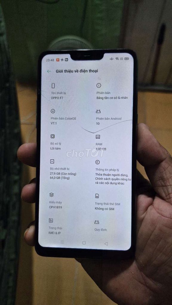 Oppo Reno 64GB Đen. Mua bán Điện thoại tại Quận 12 Tp Hồ Chí Minh được đăng bởi ngô trường giang hình 1