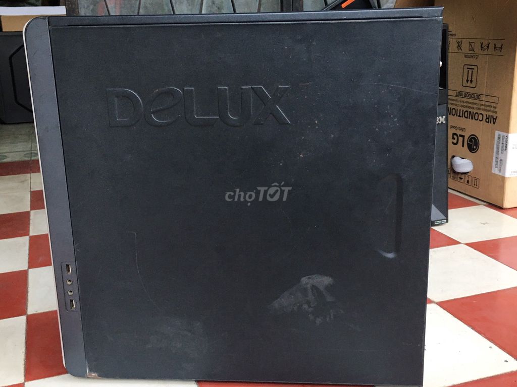 0772092228 - Cần bán thùng máy DELUX đã cài win,sửa chữa đầy đủ