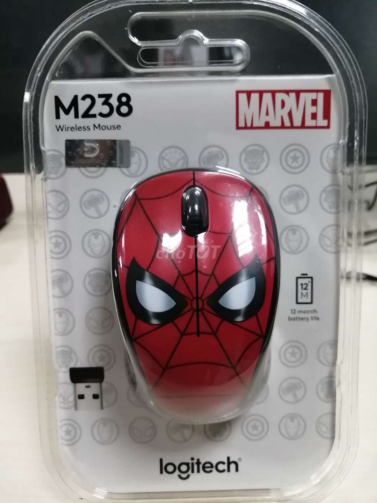 0963236108 - Chuột máy tính Marvel Spiderman mới 100%