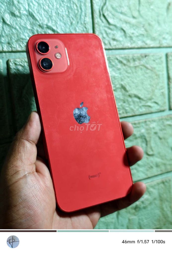 Apple iPhone 12 64GB Đỏ Đã sử dụng. Mua bán Điện thoại tại Quận Bình Tân Tp Hồ Chí Minh được đăng bởi Thanh lý đồ cầm hết hạn hình 1