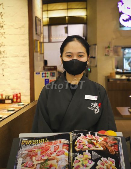 KOHAKUSUSHI Tuyển Phục vụ/Phụ bếp_Fulltime/Partime