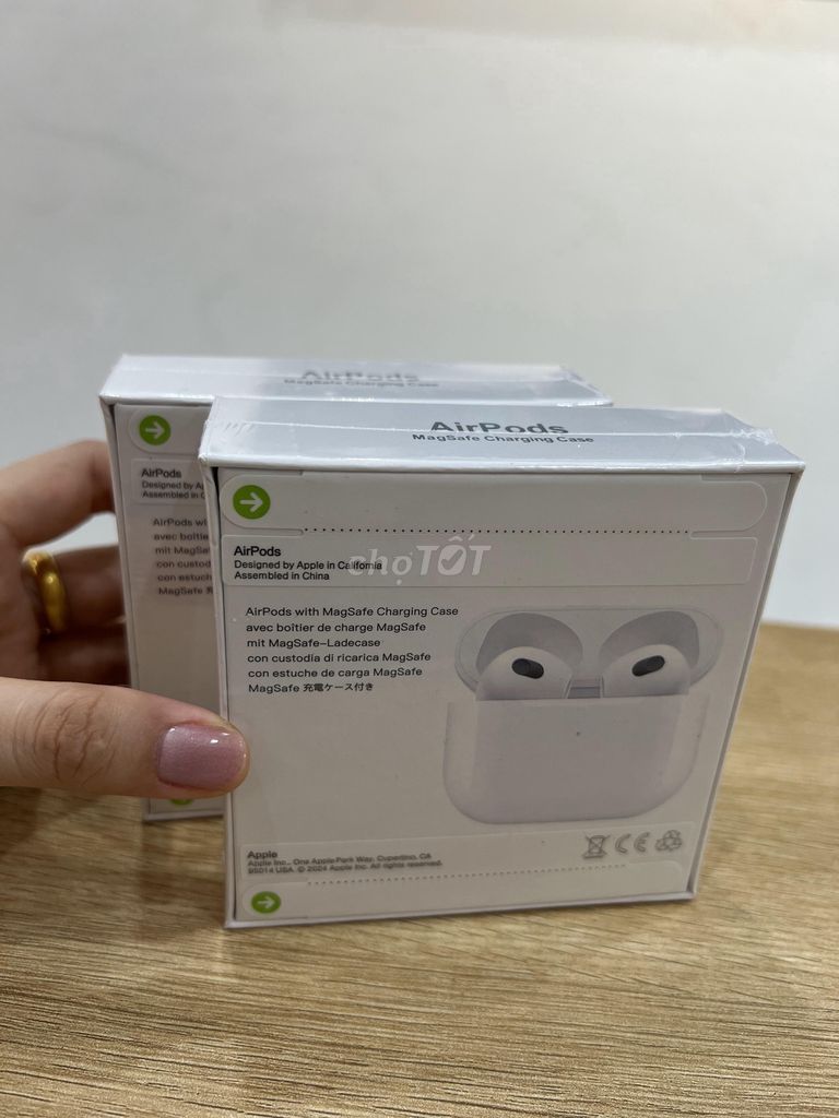 Airpods 3 Jerry Thế hệ 4 pin 8h BH 12 tháng