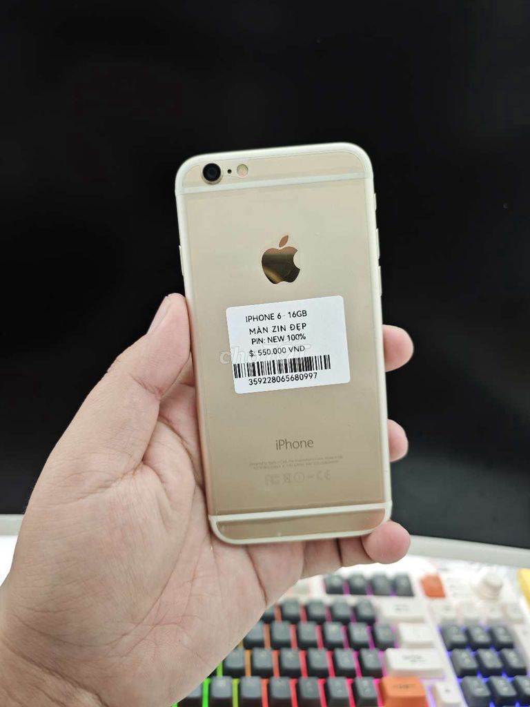 Iphone 6- máy quốc tế - Full chức năng-máy đẹp 98%. Mua bán Điện thoại tại Quận 12 Tp Hồ Chí Minh được đăng bởi PT Mobile hình 3