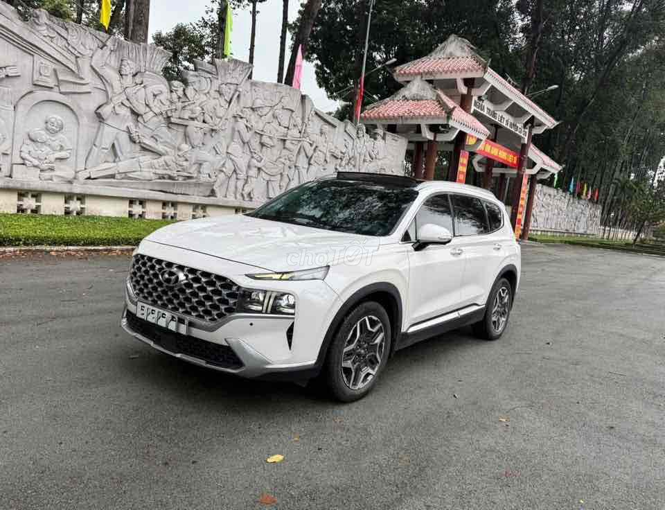 Hyundai SantaFe 2023 2.2D Full Cao Cấp Белый