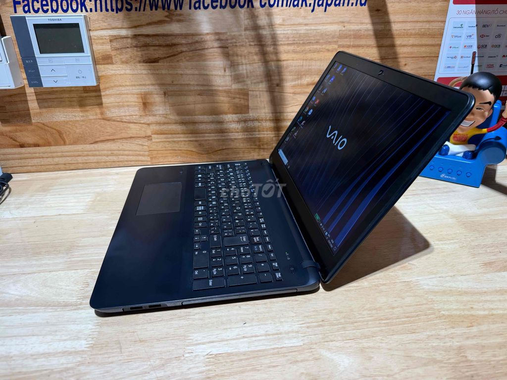 Sony Vaio S15 i5 8GB/128GB 15.6 Inch màu đen. Mua bán Laptop tại Huyện Đức Trọng Lâm Đồng được đăng bởi LAPTOP JAPAN hình 1