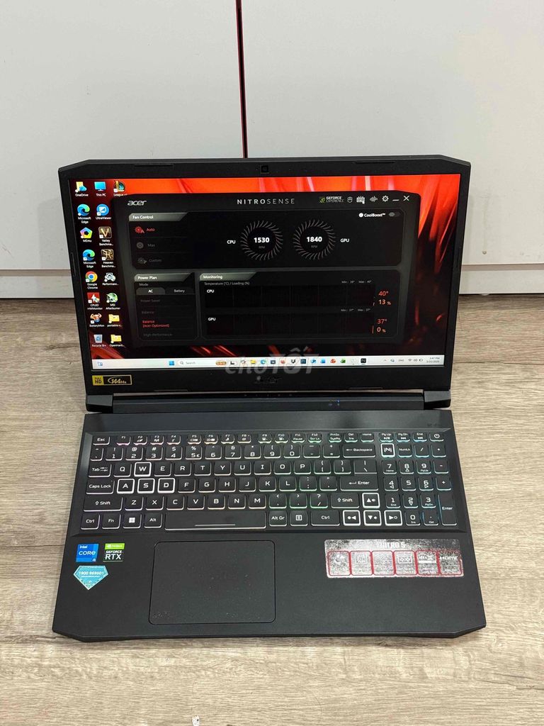 Acer Nitro 5 i5-11400H 15.6 inch 16GB/512GB 3060. Mua bán Laptop tại Quận Đống Đa Hà Nội được đăng bởi Phan Trường Giang hình 1