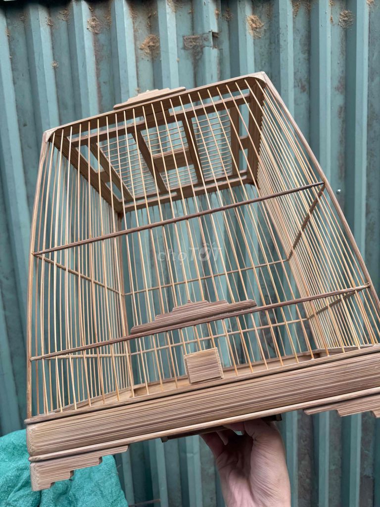 Lồng chim tre mộc 36.5cm. Mua bán Chim tại Quận Liên Chiểu Đà Nẵng được đăng bởi mmtri hình 1