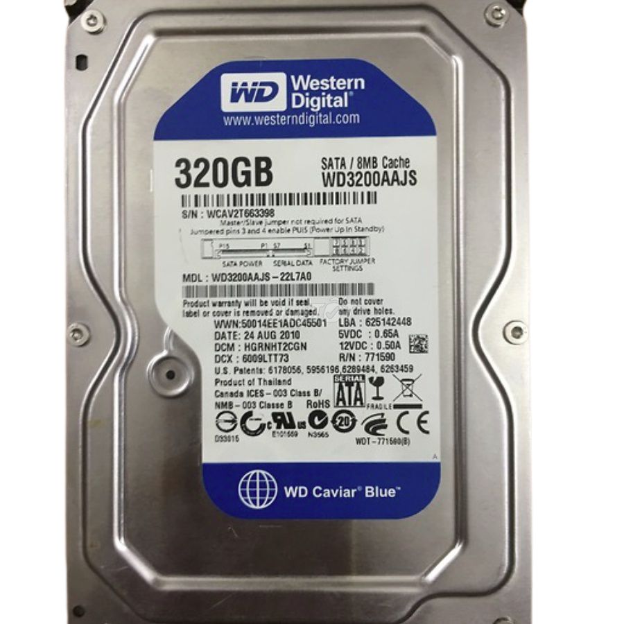 Ổ cứng HDD Western Digital WD3200AAJS. Mua bán Linh kiện (RAM, Card...) tại Huyện Đắk Mil Đắk Nông được đăng bởi Nguyễn Đăng Hùng hình 1