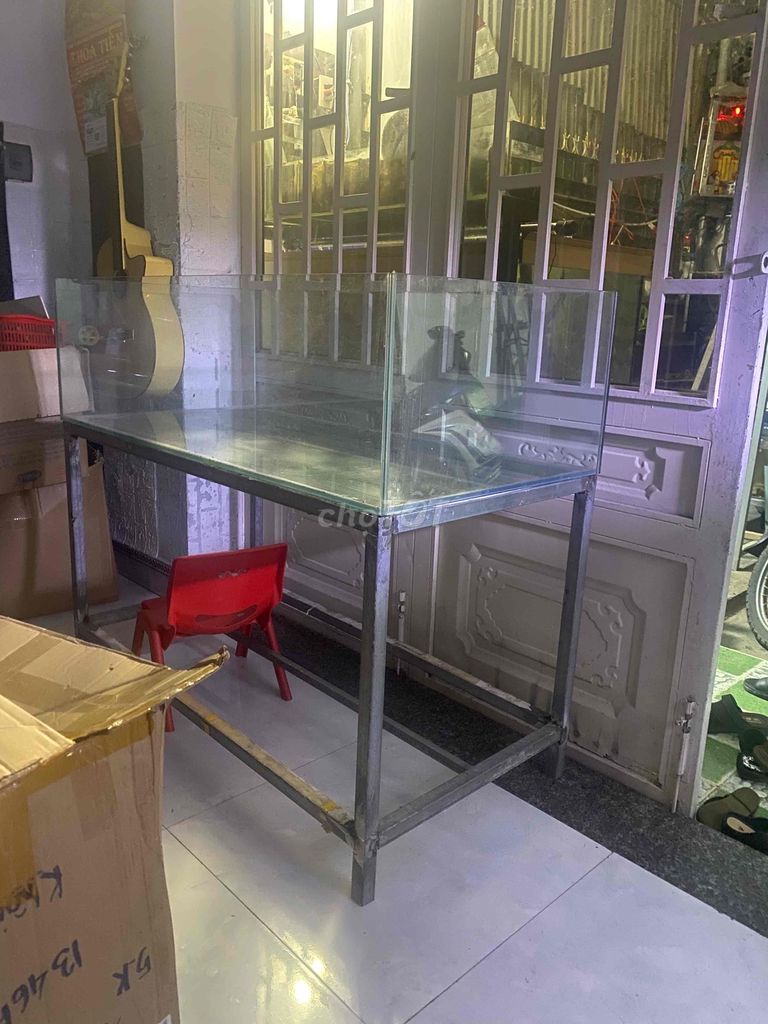 Hồ cá Kính 1m2x60cmx35cm. Mua bán Phụ kiện, Thức ăn, Dịch vụ tại Huyện Hòa Vang Đà Nẵng được đăng bởi nguyễn đức khôi hình 1