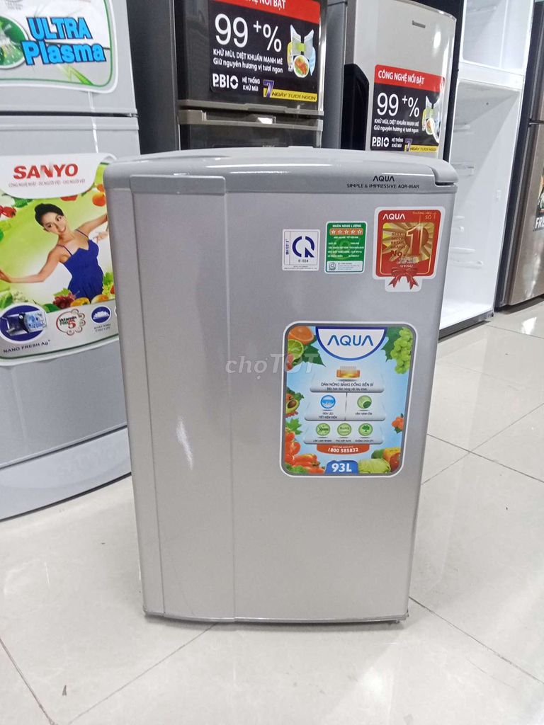 Tủ lạnh Aqua AQR-95AR Bạc 93L. Mua bán Tủ lạnh tại Huyện Long Thành Đồng Nai được đăng bởi Điện Máy Thanh Lý hình 1