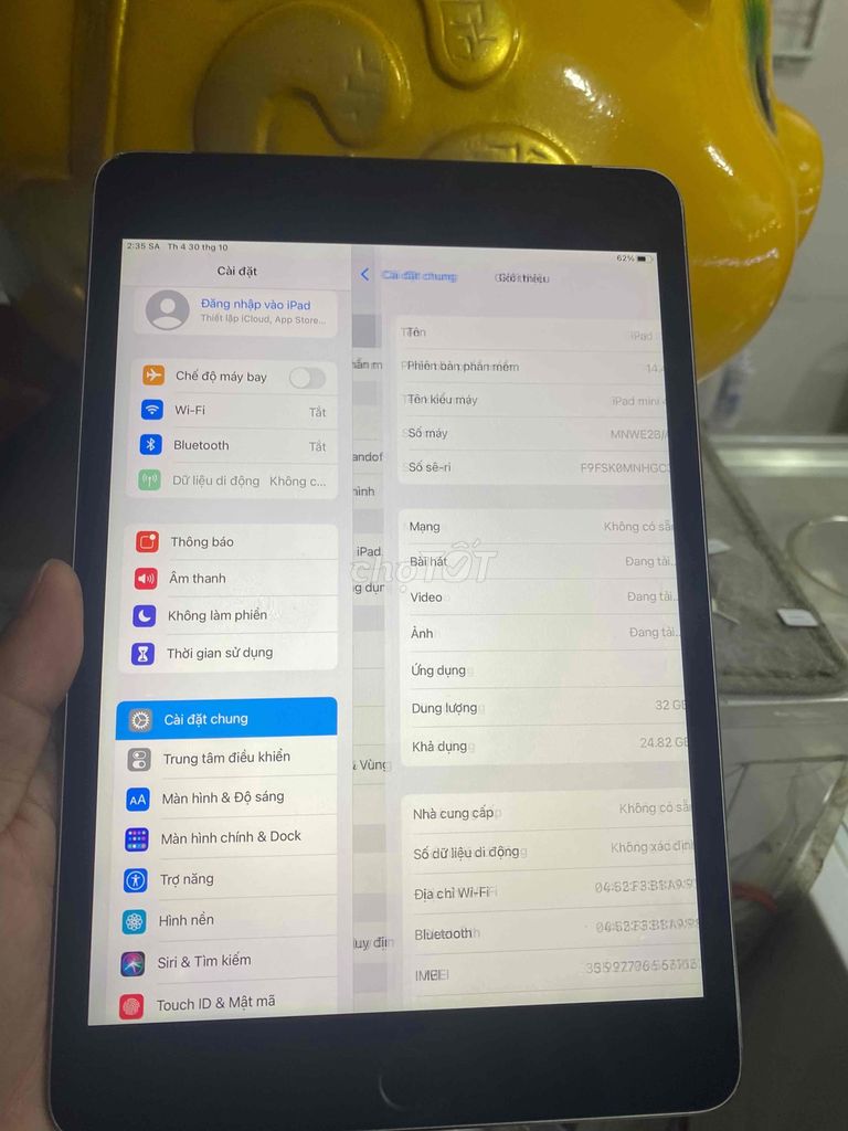 Máy tính bảng ipad mini 4