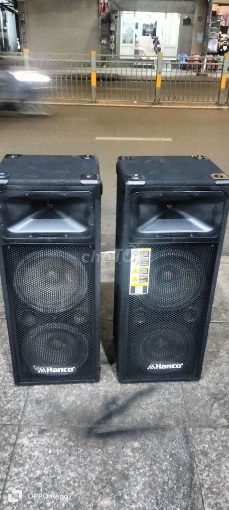 Cặp loa Hanco 2bass25 1treble như hình