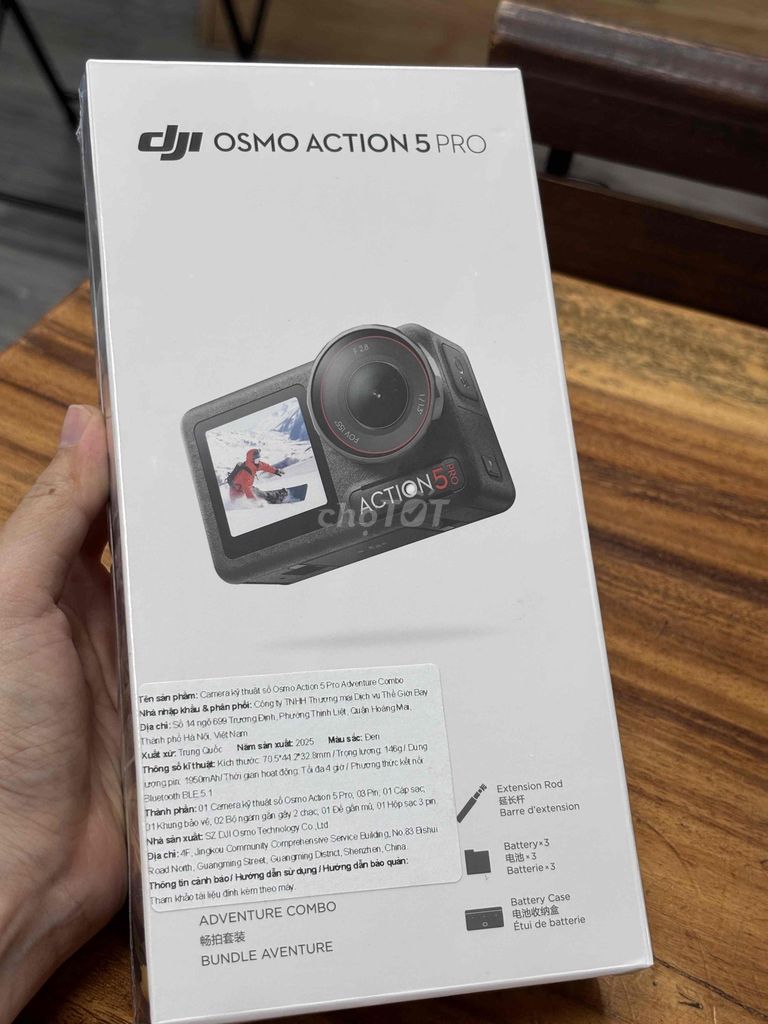 Camera hành động DJI Osmo Action 5 Pro. Mua bán Máy ảnh, Máy quay tại Quận Tân Bình Tp Hồ Chí Minh được đăng bởi Thủy hình 1