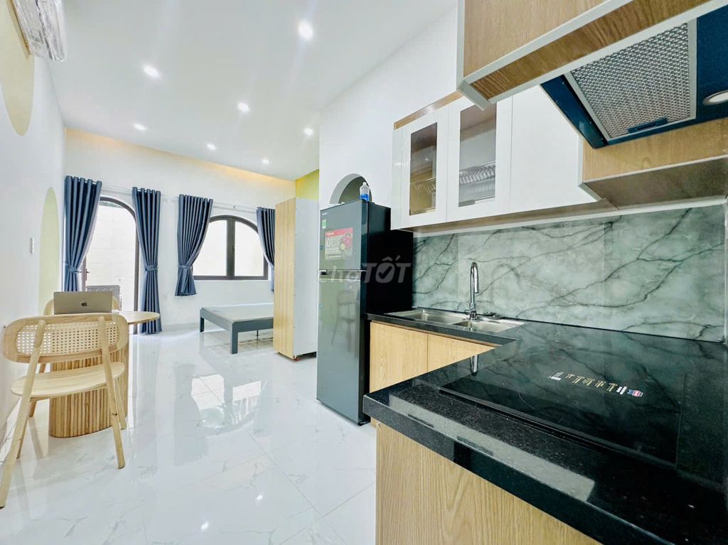 🏡CĂN HỘ STUDIO 40M2 FULL NT MÁY GẶT RIÊNG NGAY PHAN VĂN TRỊ BÌNH THẠNH