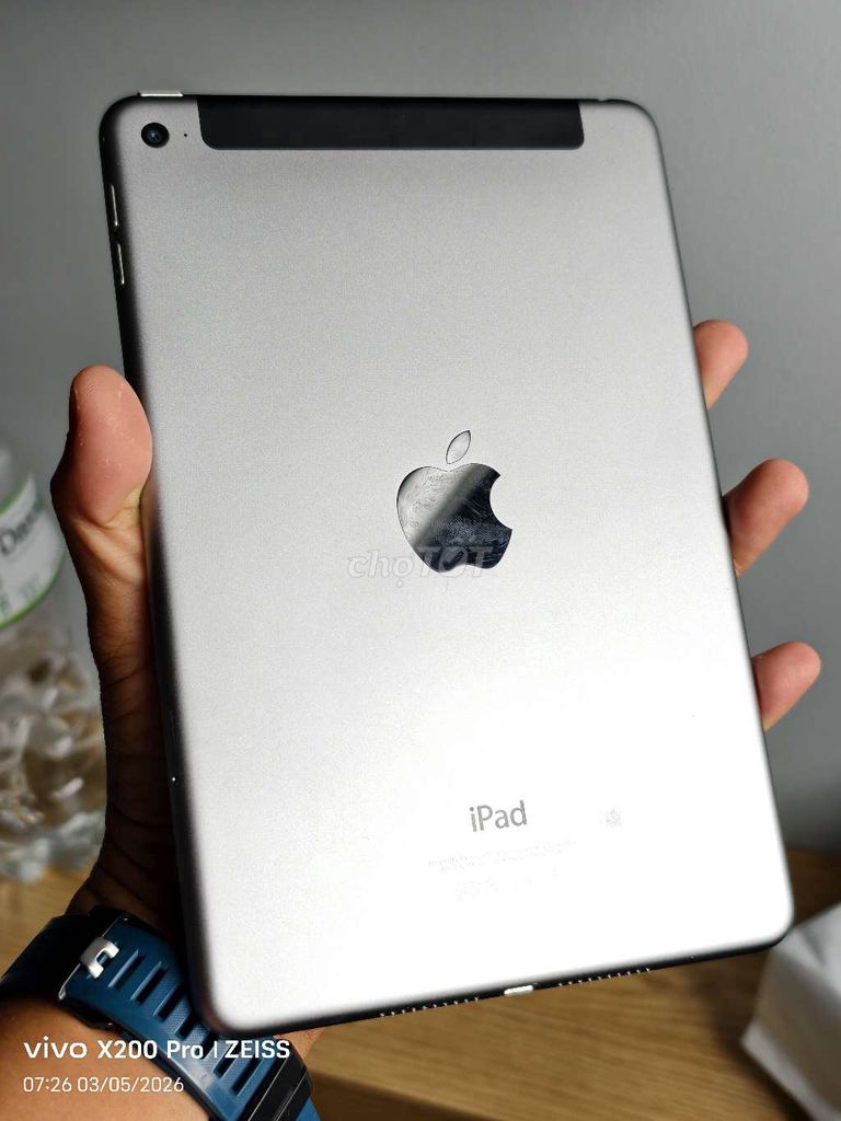 Apple iPad mini 4 16GB Bạc. Mua bán Máy tính bảng tại Thành phố Mỹ Tho Tiền Giang được đăng bởi Tony Nguyen hình 1
