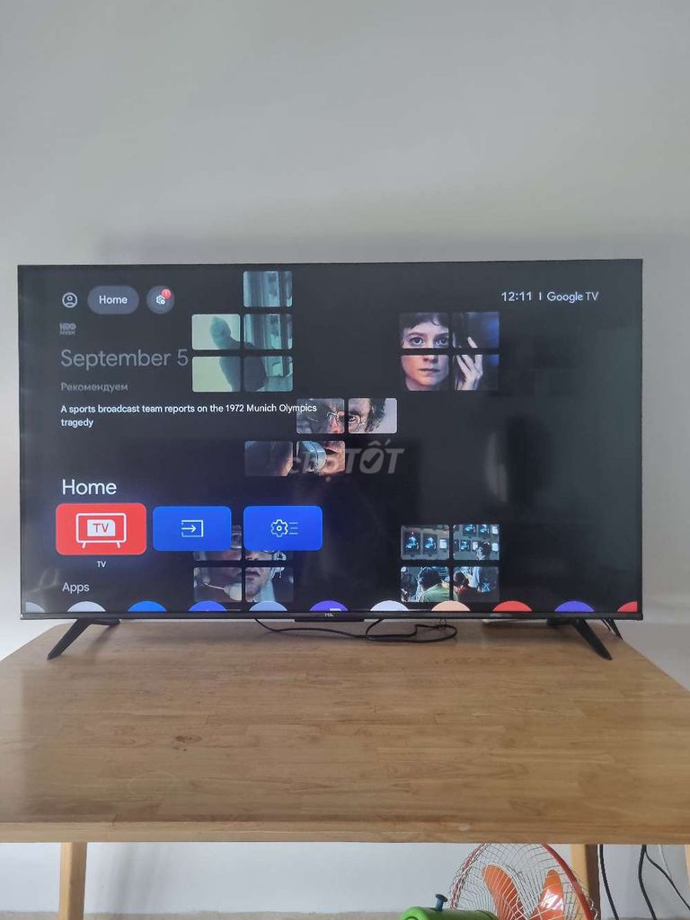Tivi TCL 55P638 4K UHD Google TV Đen. Mua bán Tivi, Âm thanh tại Quận Hải Châu Đà Nẵng được đăng bởi Alyaxey Bachila hình 1