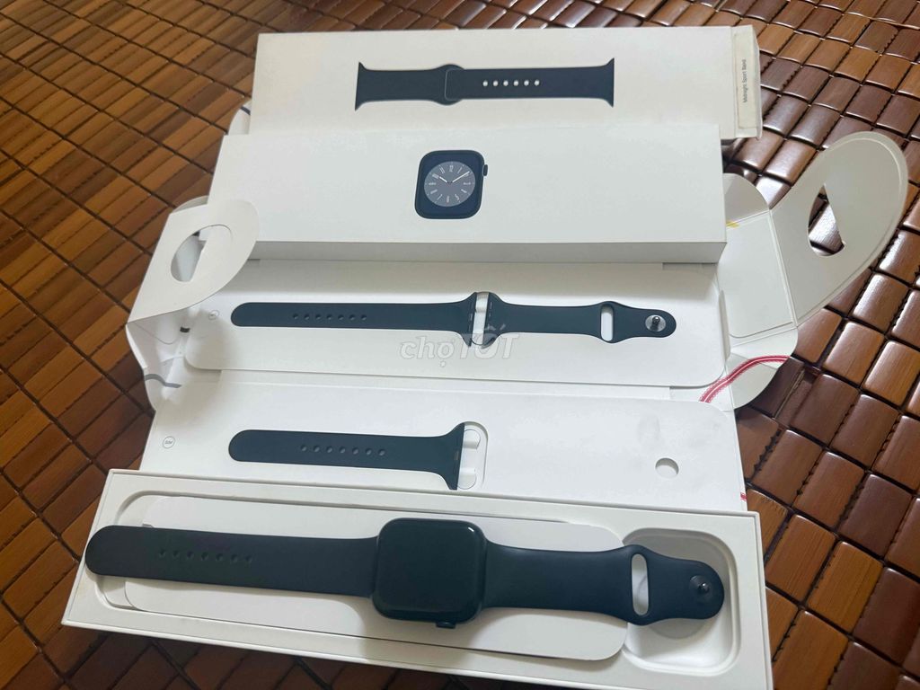 Apple Watch Series 8 45mm Đen Đã sử dụng. Mua bán Thiết bị đeo thông minh tại Thành phố Biên Hòa Đồng Nai được đăng bởi Đình Cương hình 1