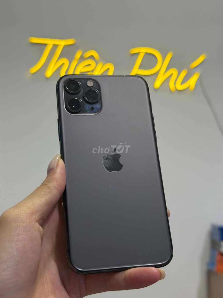 iPhone 11Pro Đen 64gb Main Zin Màn Zin Full CN. Mua bán Điện thoại tại Quận Thanh Khê Đà Nẵng được đăng bởi Thiên phú  hình 1