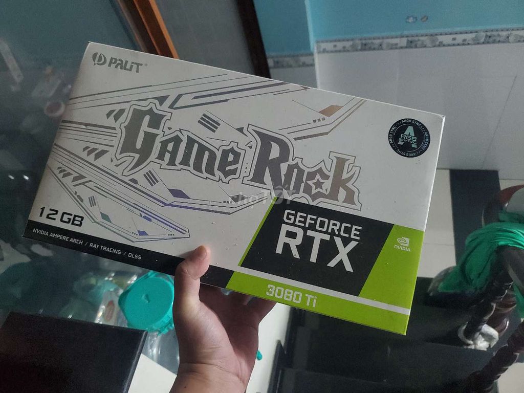 Card đồ họa Palit GameRock RTX 3080 Ti 12GB cũ. Mua bán Linh kiện (RAM, Card...) tại Quận Bình Tân Tp Hồ Chí Minh được đăng bởi Nguyễn Minh Tài hình 1