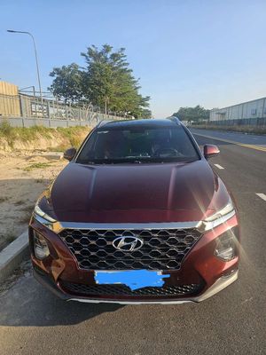 Santafe, dầu 2019 Premium 2.2L HTRAC, màu đỏ