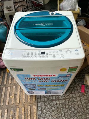 thanh lý máy giặt toshiba 8.5KG còn mới ken