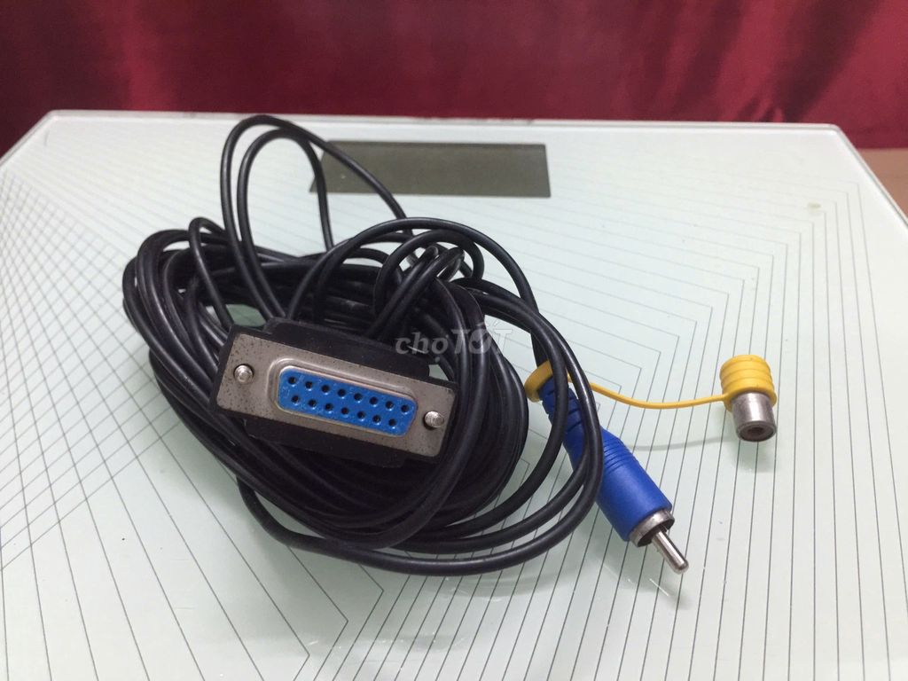 Dây tín hiệu cho subBose đầu 15pins ra bông sen. Mua bán Tivi, Âm thanh tại Quận 3 Tp Hồ Chí Minh được đăng bởi Ba Vinh hình 1