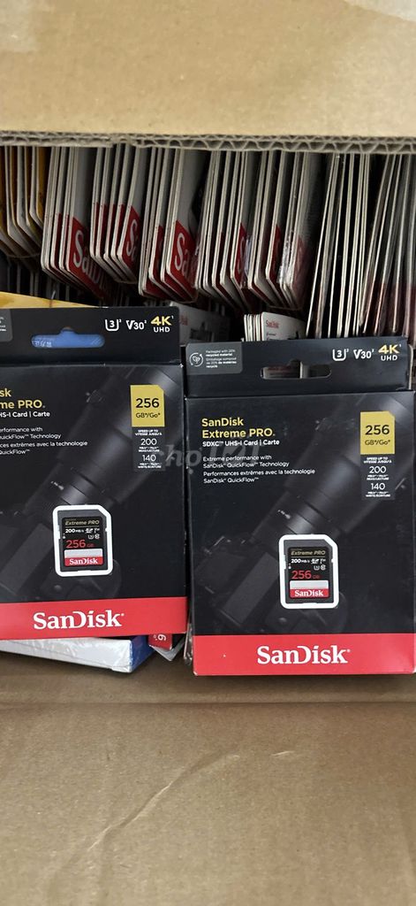 Thẻ nhớ SDXC SanDisk Extreme PRO 256GB. Mua bán Phụ kiện (Màn hình, Chuột...) tại Quận 12 Tp Hồ Chí Minh được đăng bởi Đỗ Anh Thế hình 1