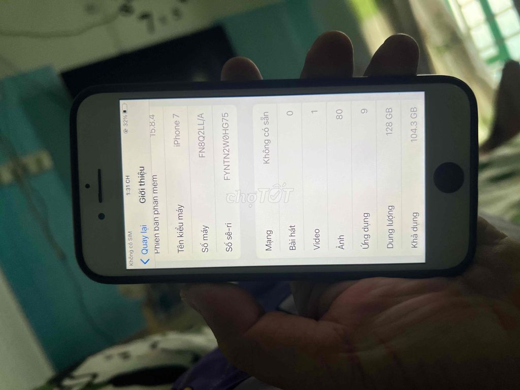 iphone 7g full chức năng vân tay. Mua bán Điện thoại tại Thành phố Phan Rang-Tháp Chàm Ninh Thuận được đăng bởi Gia Khang hình 1