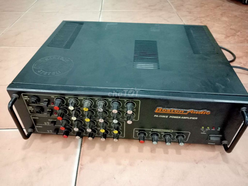 Amply Boston Audio PA-1100II Đen. Mua bán Tivi, Âm thanh tại Quận 6 Tp Hồ Chí Minh được đăng bởi Hàng chuẩn giá bèo  hình 1