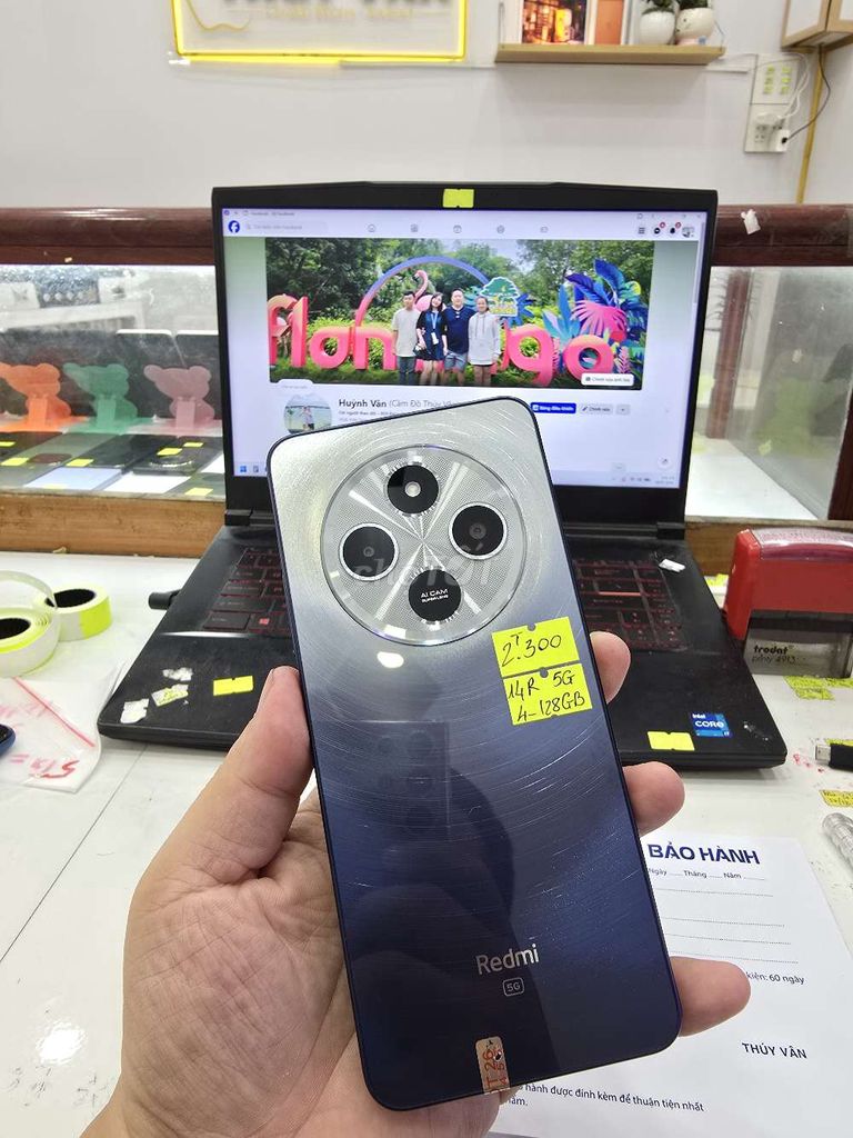 Xiaomi Redmi 14R 5G 4GB/128GB Xám. Mua bán Điện thoại tại Thành phố Long Xuyên An Giang được đăng bởi Facebook Cầm Đồ Thúy Vân hình 1