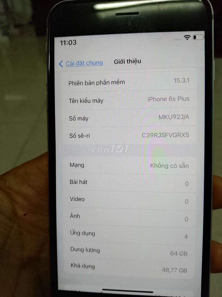 Apple iPhone 6s Plus 64GB Xám. Mua bán Điện thoại tại Huyện Cao Lãnh Đồng Tháp được đăng bởi Duy hình 1