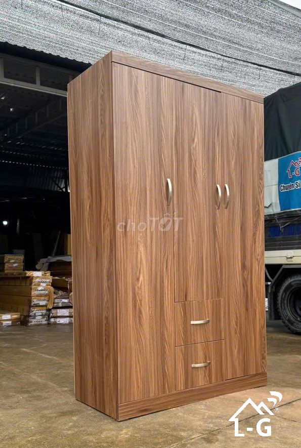 Tủ quần áo Gỗ MDF Nâu vân gỗ Hiện đại -TỦ QUẦN ÁO=. Mua bán Tủ, kệ gia đình tại Quận 1 Tp Hồ Chí Minh được đăng bởi Nội thất Quang Hùng hình 1