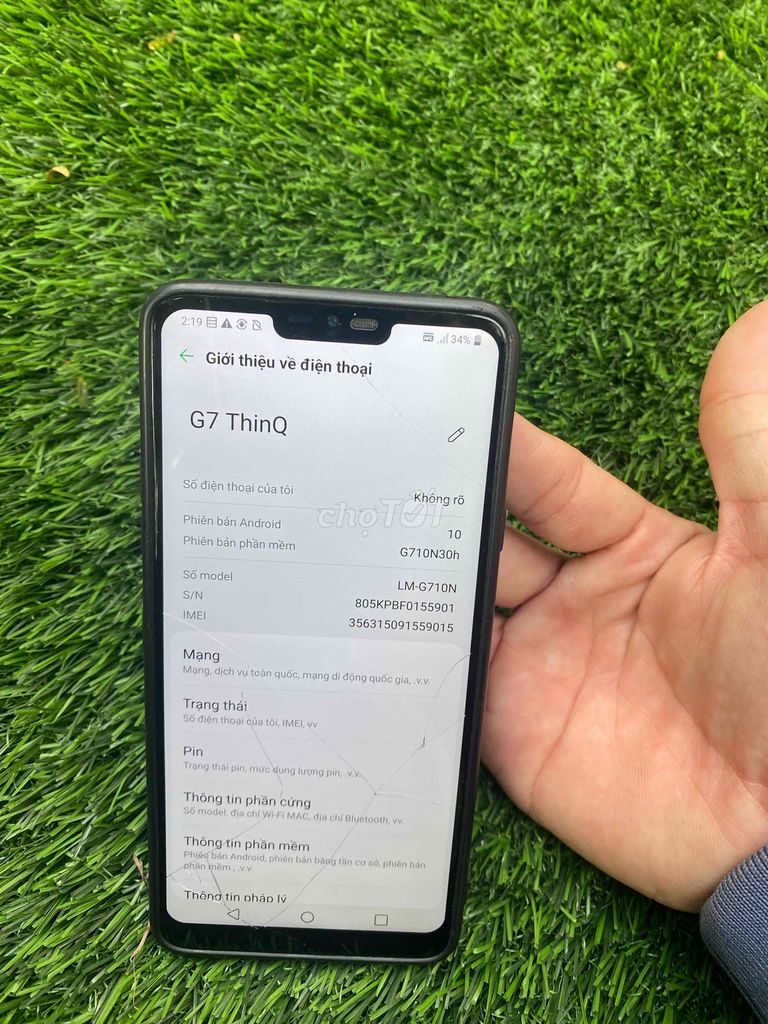 LG G7 ThinQ Snapdragon 845 cho học tập app ngân hg. Mua bán Điện thoại tại Quận Thanh Xuân Hà Nội được đăng bởi Anh Đức hình 1