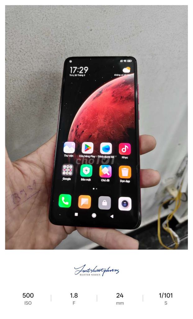 Xiaomi Mi 9T 128GB Đỏ. Mua bán Điện thoại tại Quận 3 Tp Hồ Chí Minh được đăng bởi Thuân Đỗ hình 1