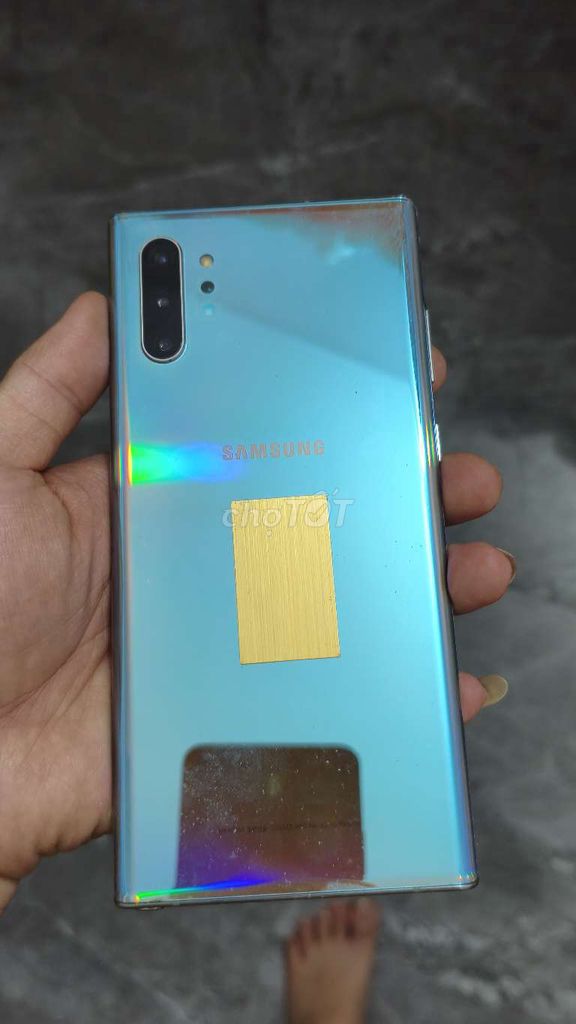 Samsung Note 10 Plus Xanh Hàn Quốc. Mua bán Điện thoại tại Huyện Hoài Đức Hà Nội được đăng bởi manh hình 1