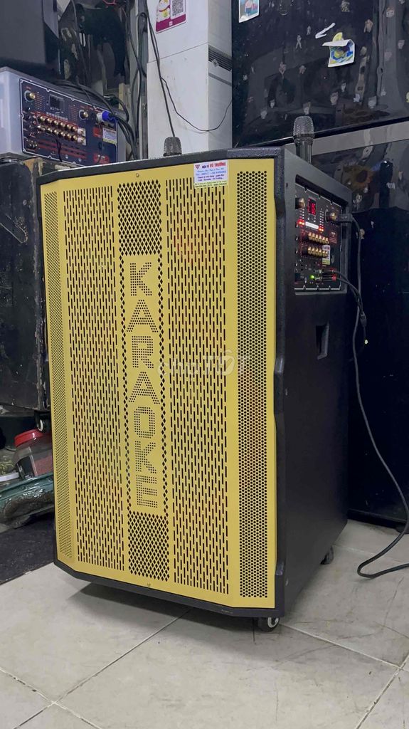 Loa Karaoke Bas 5 Tấc Mic 2 màn hình chống hú. Mua bán Tivi, Âm thanh tại Quận Gò Vấp Tp Hồ Chí Minh được đăng bởi Vũ Thế Quyền hình 1