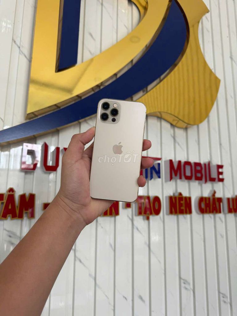 12 pro 128gb vàng quốc tế,có bán góp. Mua bán Điện thoại tại Thành phố Cà Mau Cà Mau được đăng bởi Duy Dustin Mobile hình 1