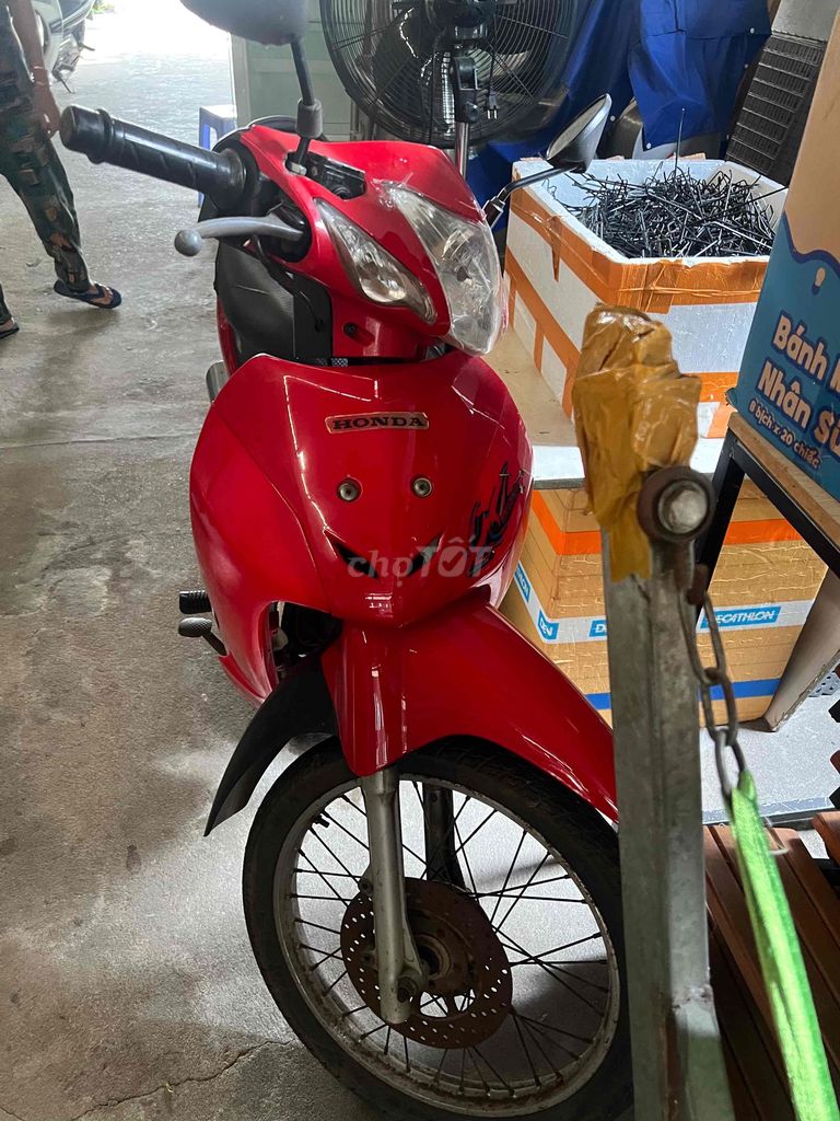 Honda Wave TQ 2008 Đỏ. Mua bán Xe máy tại Huyện Hòa Thành Tây Ninh được đăng bởi Thái Dương Chung hình 1