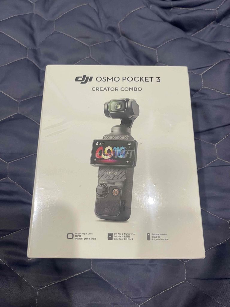 DJI Pocket 3 Creator Combo Mới Nguyên Seal. Mua bán Máy ảnh, Máy quay tại Quận 8 Tp Hồ Chí Minh được đăng bởi Toàn Đinh hình 1