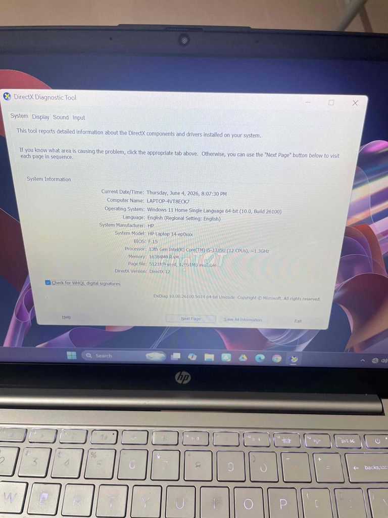 HP 14-ep0112TU i5-1335U 16GB/512GB. Mua bán Laptop tại Quận Cầu Giấy Hà Nội được đăng bởi Lương Minh Trang hình 1