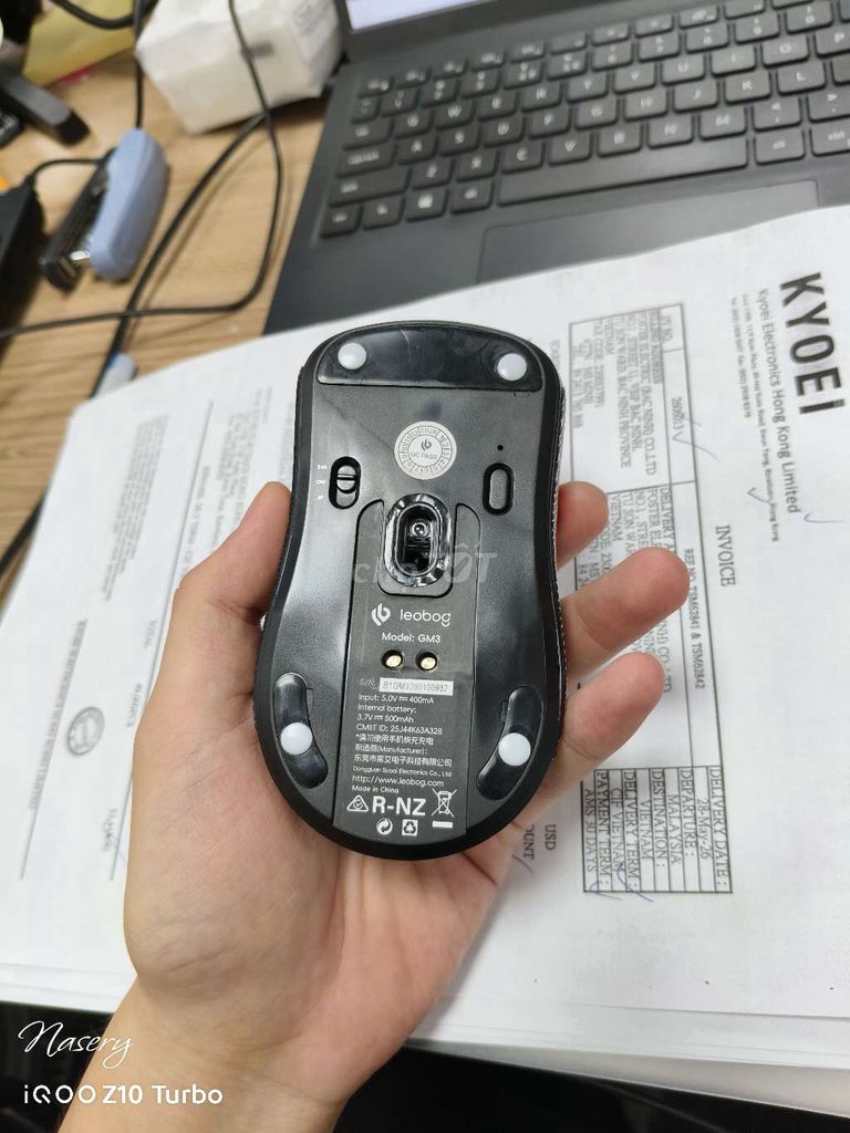 Chuột gaming Leobog GM3 Đen. Mua bán Phụ kiện (Màn hình, Chuột...) tại Thành phố Bắc Ninh Bắc Ninh được đăng bởi Nsr hình 1