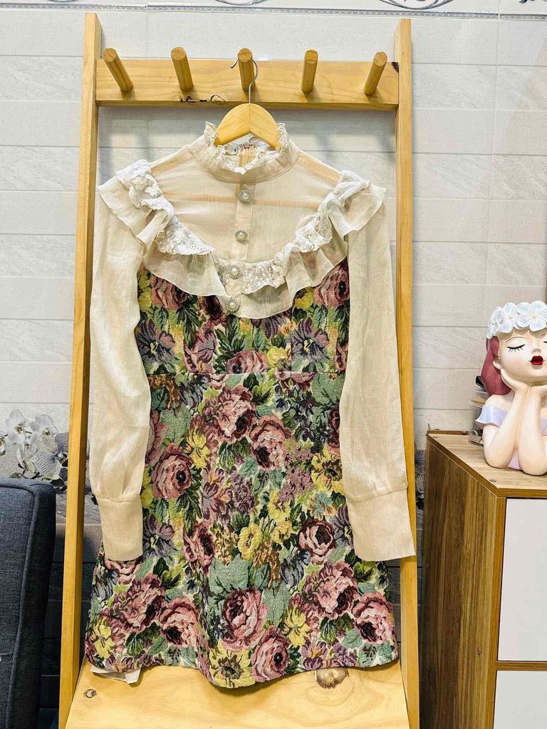Đầm Nữ Vải tổng hợp Hoa văn. Mua bán Quần áo tại Huyện Nhà Bè Tp Hồ Chí Minh được đăng bởi Kemm hình 1