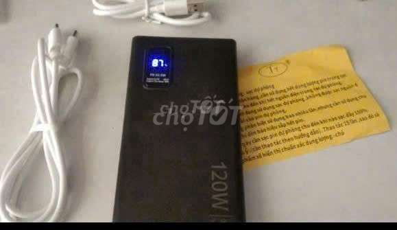 Pin nhanh 120W 50000mah mới kèm cáp sạc. Mua bán Phụ kiện (Màn hình, Chuột...) tại Quận Tân Phú Tp Hồ Chí Minh được đăng bởi Dương Minh Long hình 1