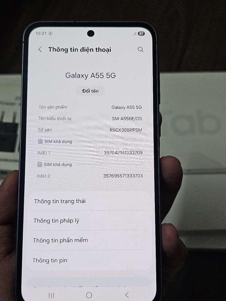 Samsung Galaxy A55 5G 8GB/128GB Đen. Mua bán Điện thoại tại Quận Tân Bình Tp Hồ Chí Minh được đăng bởi Sơn hình 1