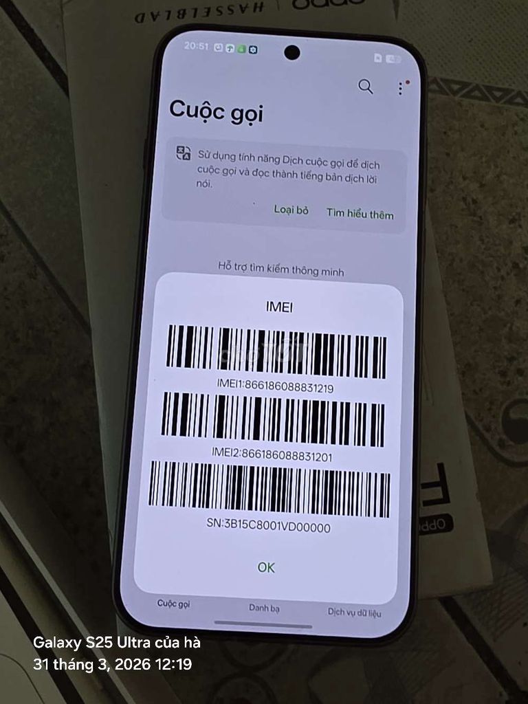 Oppo Find X9 Pro 256GB Xám 99%. Mua bán Điện thoại tại Thành phố Biên Hòa Đồng Nai được đăng bởi  dương hà  hình 1